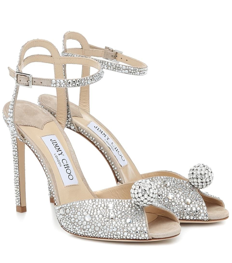 JIMMY CHOO】Sacora100 サコラ クリスタルサンダル (Jimmy Choo JIMMY CHOO】Sacora100 サコラ クリスタルサンダル (Jimmy Choo