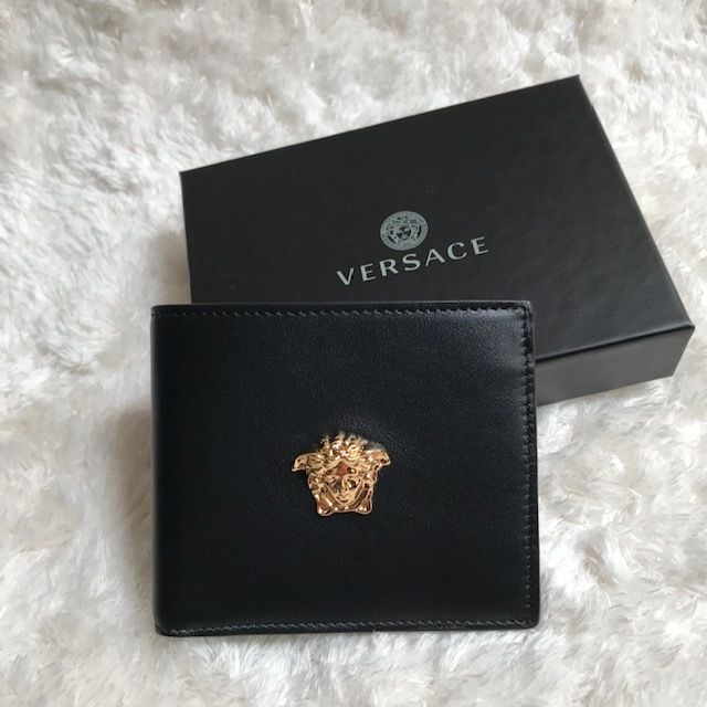 VERSACE(ヴェルサーチェ) メデューサ2つ折り財布 (VERSACE/折りたたみ