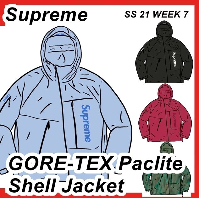 Supreme GORE-TEX Paclite Shell Jacket SS 21 WEEK 7 (Supreme Supreme GORE-TEX Paclite Shell Jacket SS 21 WEEK 7 (Supreme