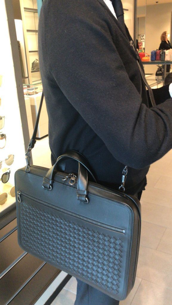BOTTEGA VENETA イントレチャート PCケース ビジネスバッグ (BOTTEGA ...
