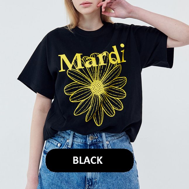 韓国『mardi mercredi』FLOWER MARDI TEE 日本未入荷 (Mardi Mercredi ...