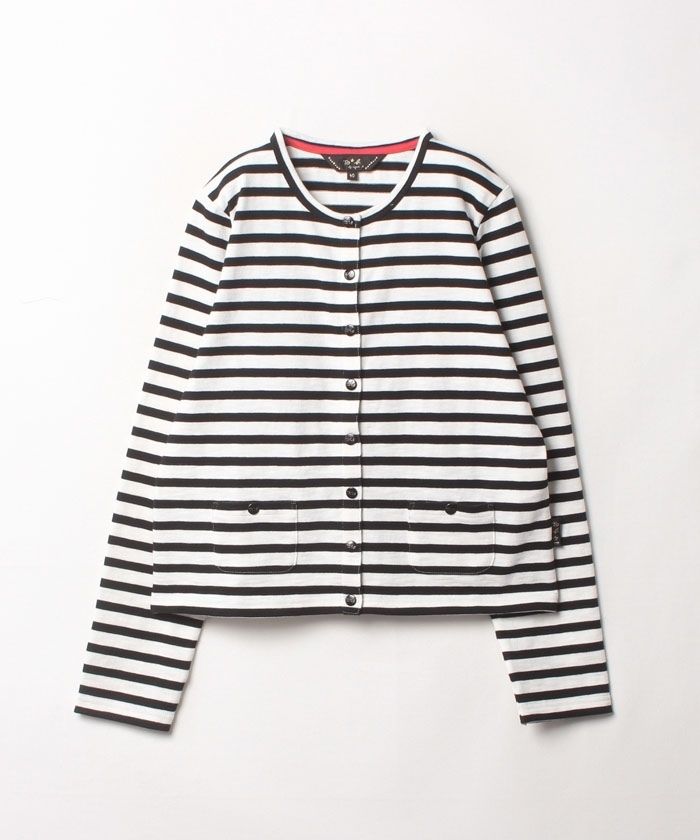 agnes b.】アニエスベー WP17 CARDIGAN ボーダーカーディガン (Agnes b agnes b.】アニエスベー WP17 CARDIGAN ボーダーカーディガン (Agnes b