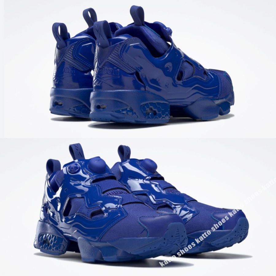 スニーカー型ローカット限定値下げ　JUUN.J REEBOK INSTAPUMP FURY BLUE