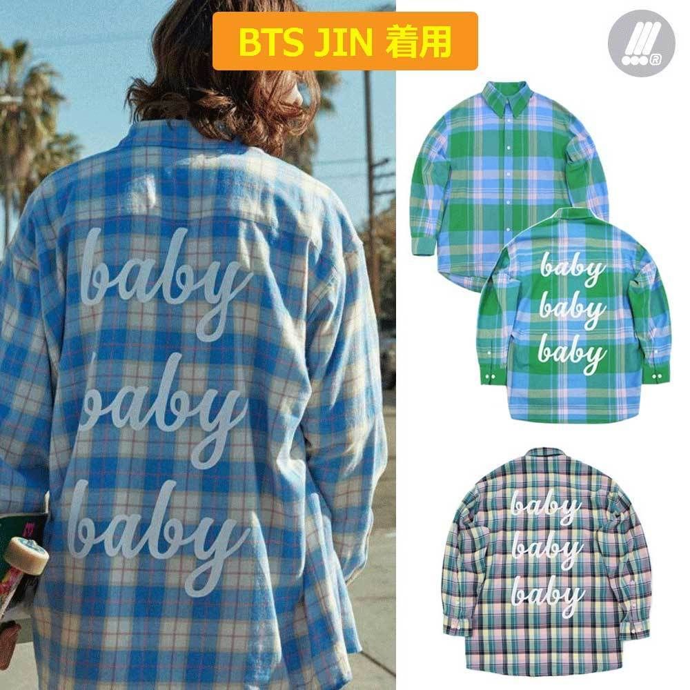 ☆MARKM☆ BABY TARTAN CHECK SHIRTS BTS JIN 着用 男女兼用