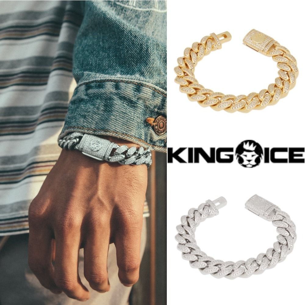 KING ICE ☆ 15mmアイス マイアミ キューバン ブレスレット (King