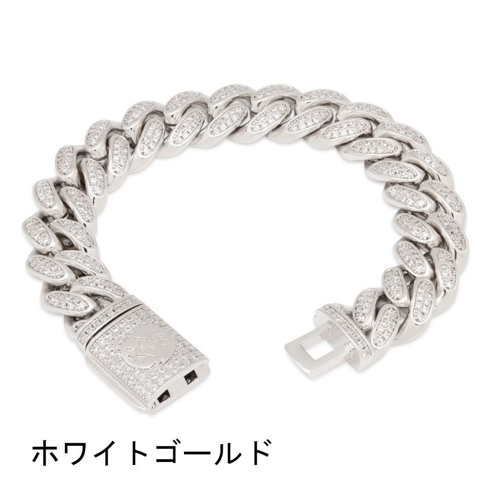 KING ICE ☆ 15mmアイス マイアミ キューバン ブレスレット (King
