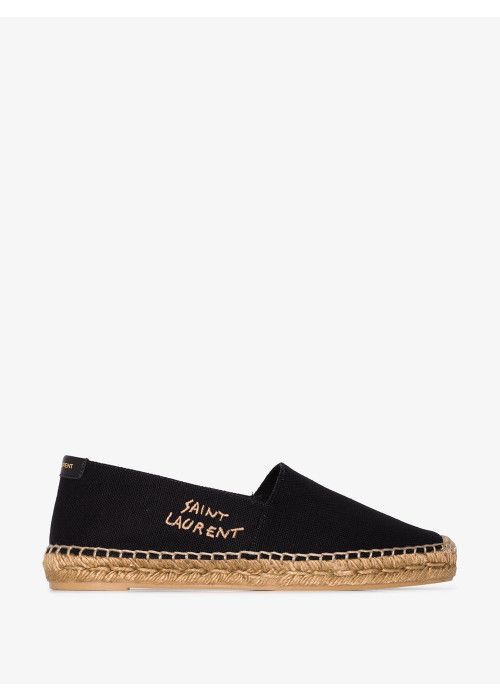 SAINT LAURENT エンブロイダリー エスパドリーユ(キャンバス) (Saint ...