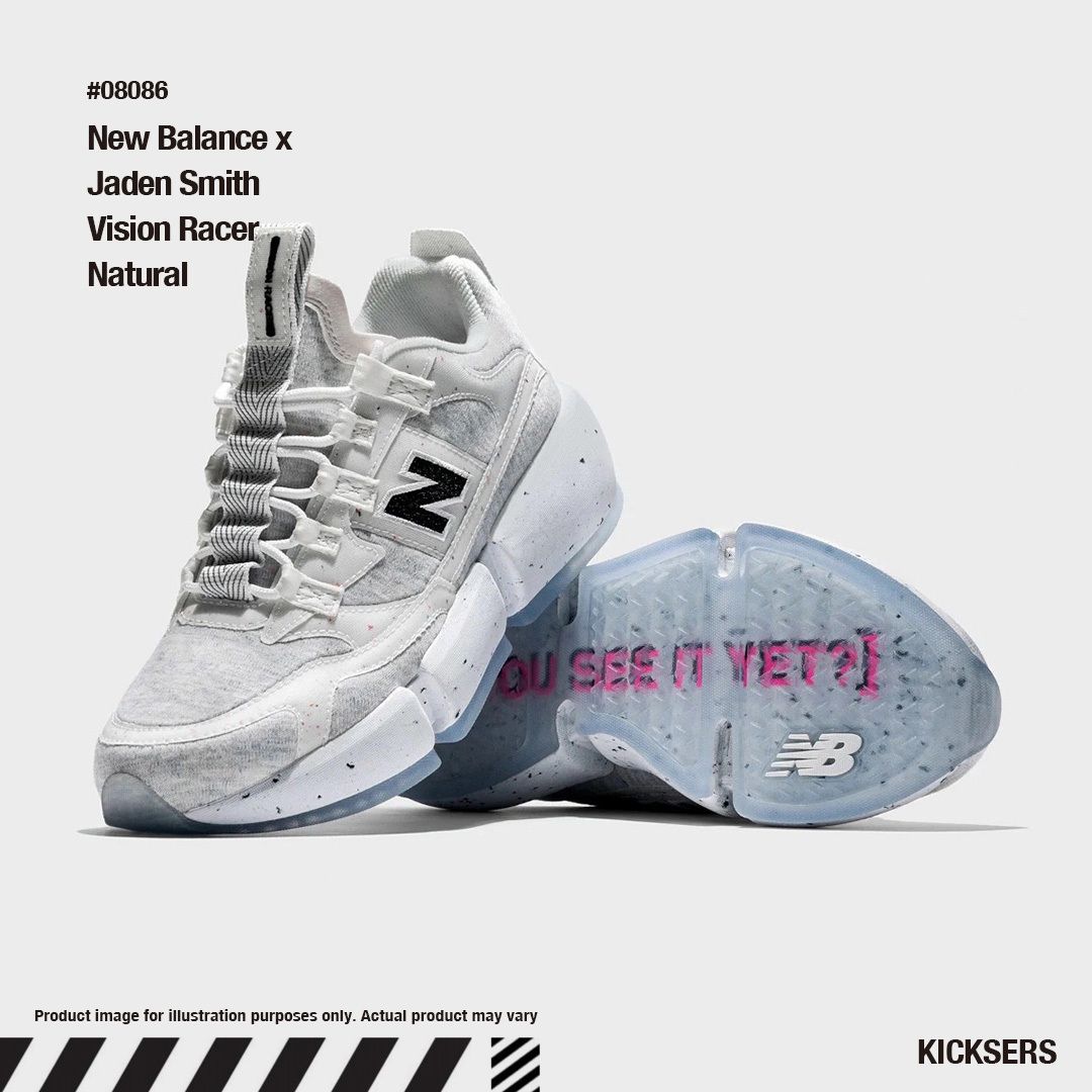 人気コラボ ジェイデン New Balance x Jaden Smith Vision Racer