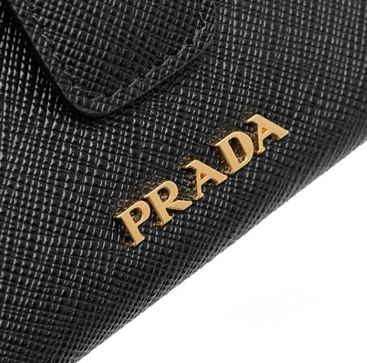 ☆関税込☆PRADA☆サフィアーノレザー カードホルダー☆正規品 ...