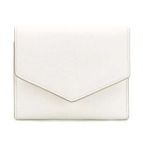 Maison Margiela 4ステッチ スナップボタン レザー 三つ折り財布 Maison Margiela 4ステッチ スナップボタン レザー 三つ折り財布
