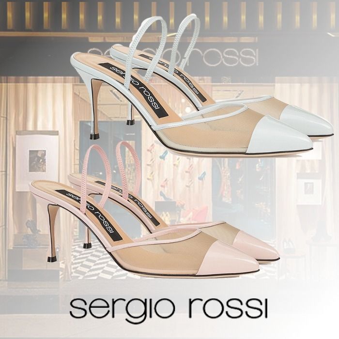 SERGIO ROSSI】Godiva 75 mm サンダル - cert.vohrawoundcare.com