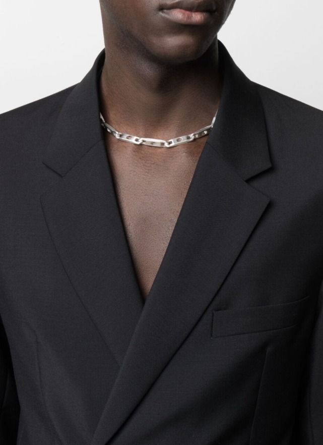 大人気!リックオウエンス チェーン チョーカーネックレス (RICK OWENS 大人気!リックオウエンス チェーン チョーカーネックレス (RICK OWENS