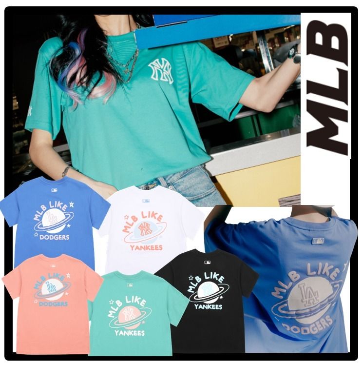 ☆送料・関税込☆MLB KOREA☆LIKE PLANET T-SHIRT.S☆Tシャツ☆ (MLB ☆送料・関税込☆MLB KOREA☆LIKE PLANET T-SHIRT.S☆Tシャツ☆ (MLB