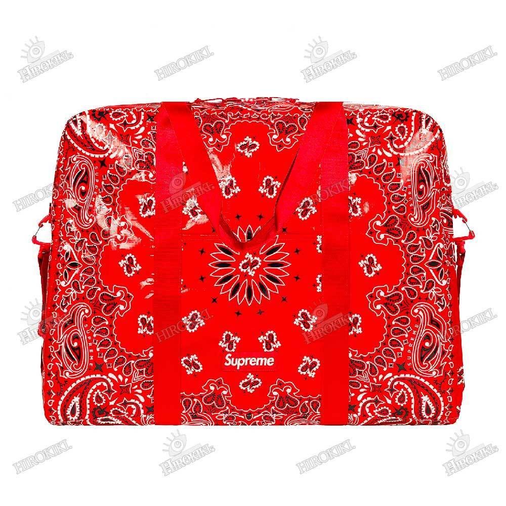 21SS /Supreme Bandana Tarp Large Duffle Bag バンダナ柄 (Supreme ...