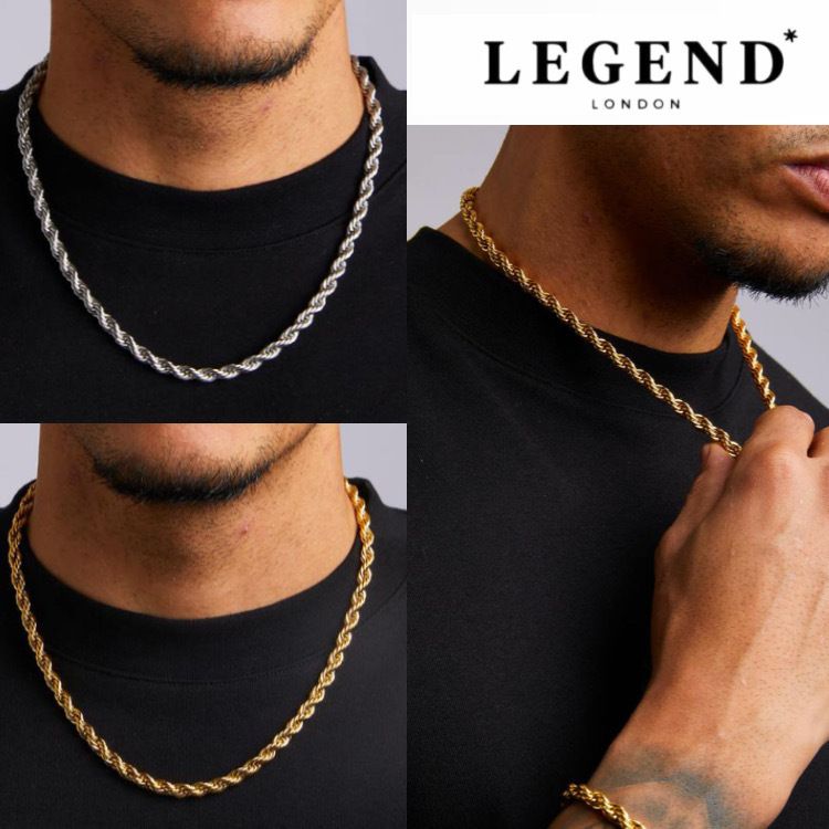関税/送料込み【LEGEND LONDON】ロープチェーンネックレス18k (Legend 関税/送料込み【LEGEND LONDON】ロープチェーンネックレス18k (Legend