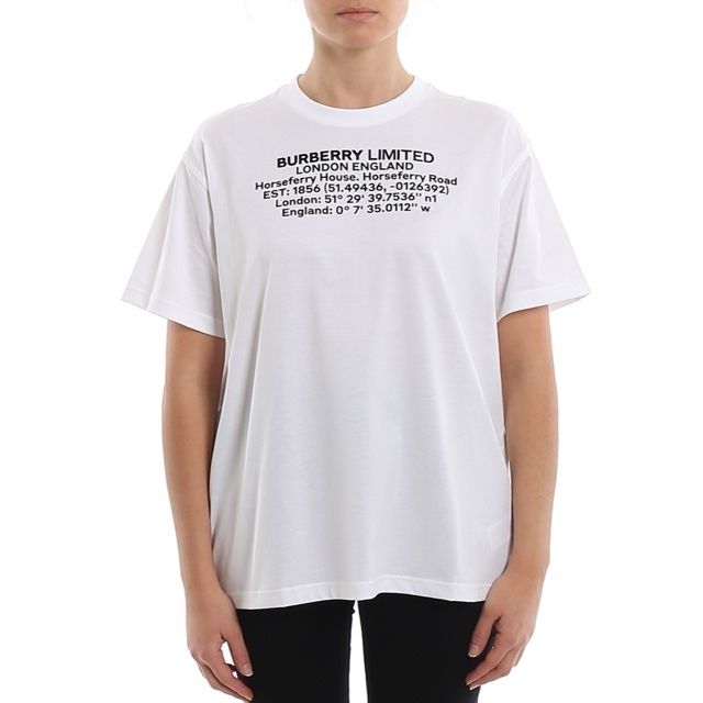 国内即発送☆関税込み】BURBERRY ロゴ オーバーサイズ Tシャツ 国内即発送☆関税込み】BURBERRY ロゴ オーバーサイズ Tシャツ