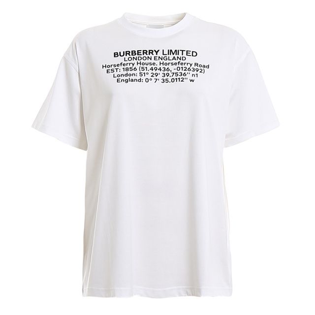 国内即発送☆関税込み】BURBERRY ロゴ オーバーサイズ Tシャツ 国内即発送☆関税込み】BURBERRY ロゴ オーバーサイズ Tシャツ