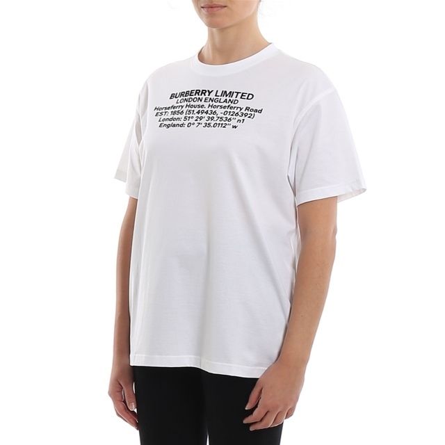 国内即発送☆関税込み】BURBERRY ロゴ オーバーサイズ Tシャツ 国内即発送☆関税込み】BURBERRY ロゴ オーバーサイズ Tシャツ