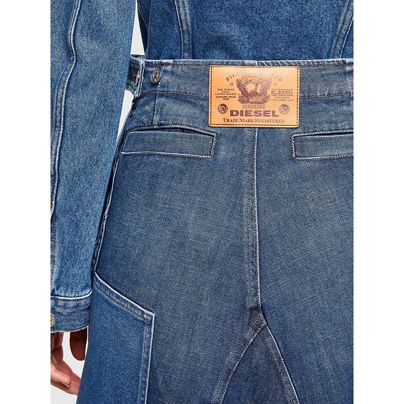 ◆DIESEL 21SS 最新作◆DE-PEN デニムスカート◆Medium blue◆ ◇DIESEL 21SS 最新作◇DE-PEN デニムスカート◇Medium blue