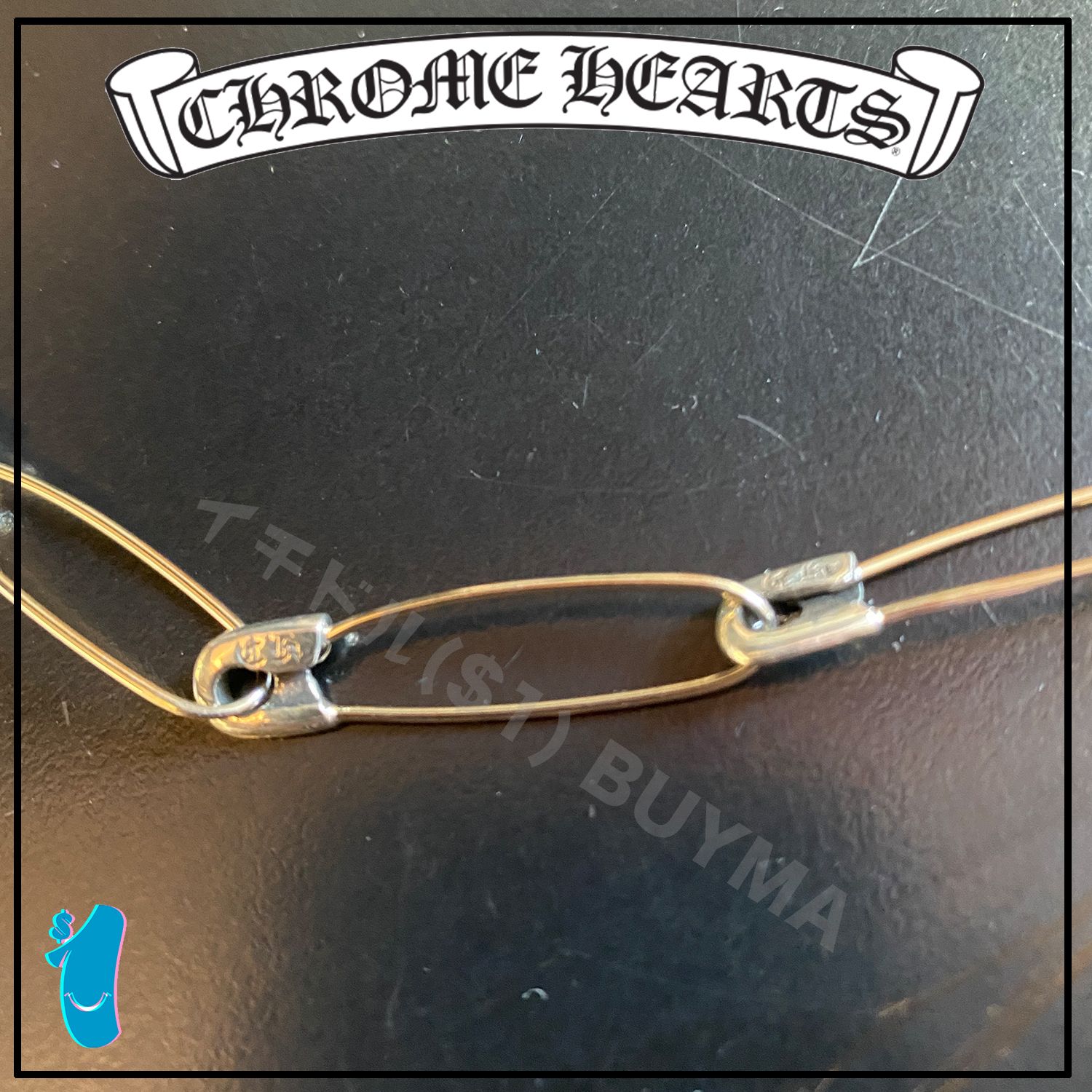 クロムハーツ 安全ピン CH Plus プラス ネックレス Safety Pin