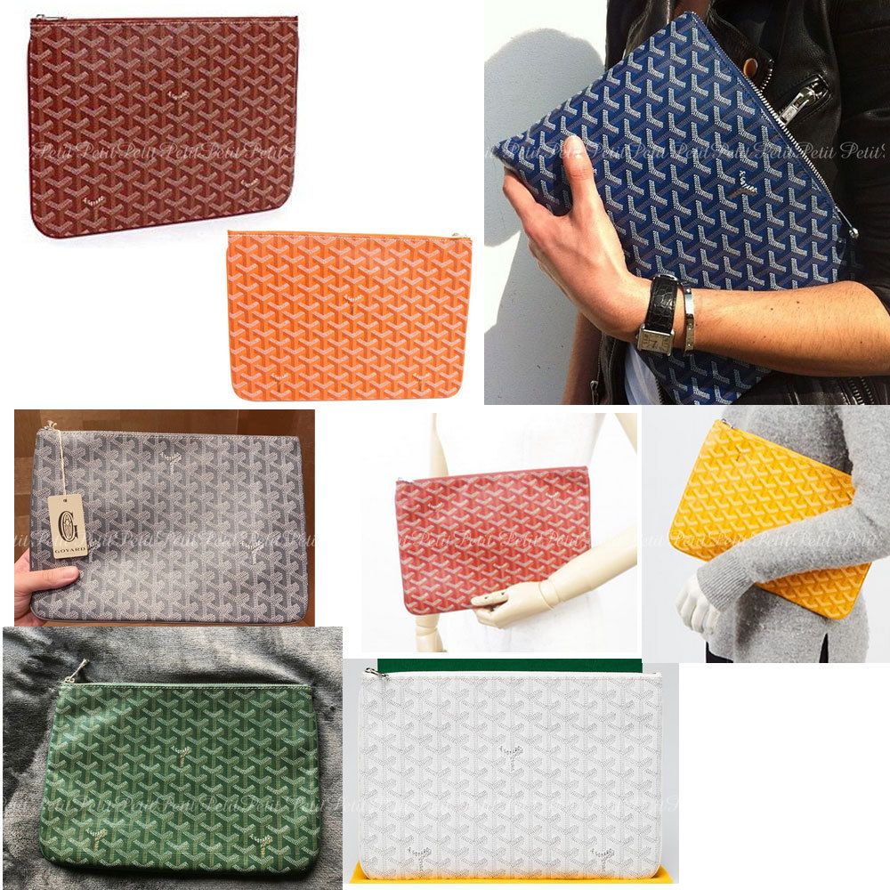 国内発☆GOYARDクラッチバッグ SENAT MM スペシャルカラーS (GOYARD 国内発☆GOYARDクラッチバッグ SENAT MM スペシャルカラーS (GOYARD