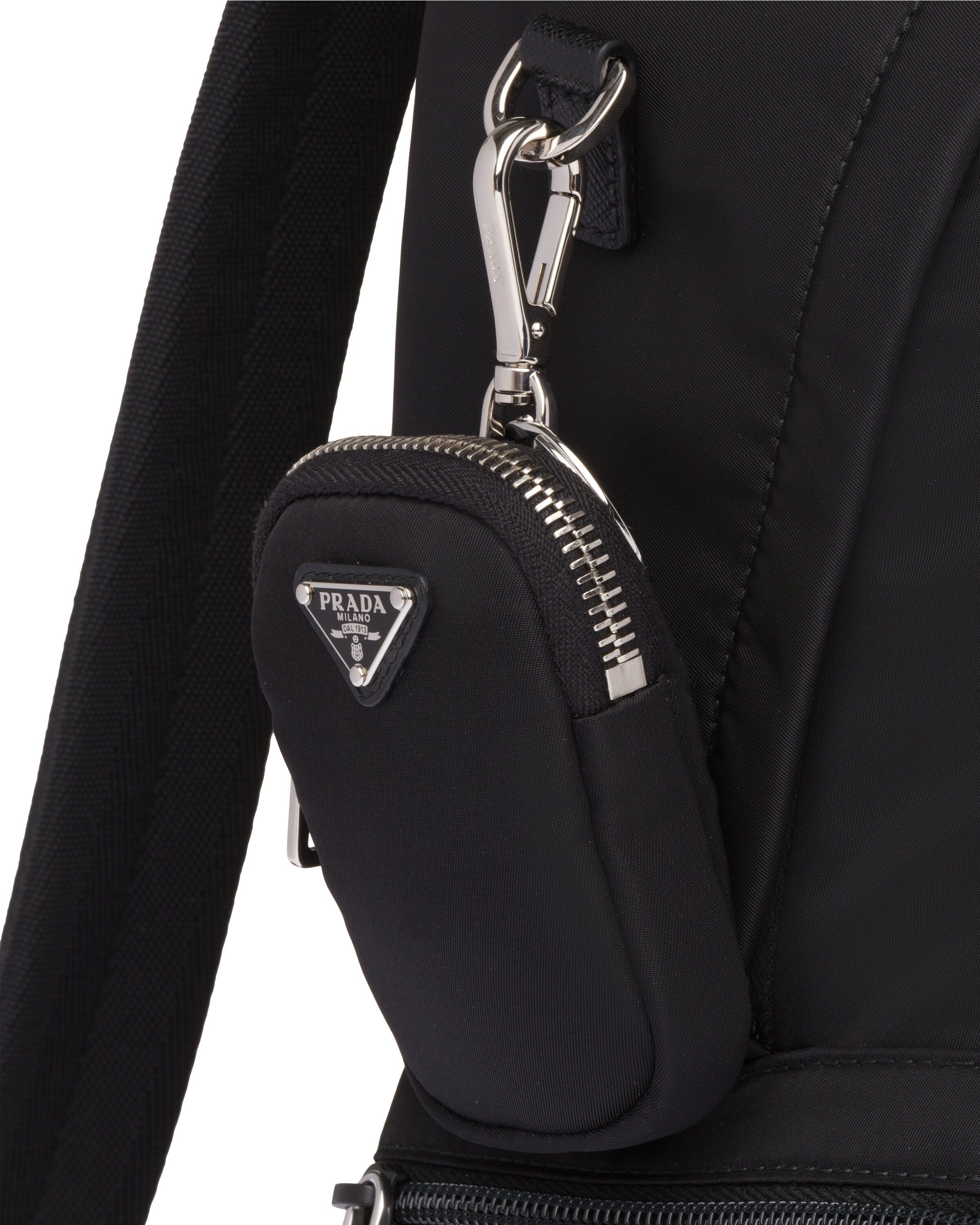 ☆PRADA☆トライアングル ロゴ♪キュートな ミニポーチ☆ (PRADA ...