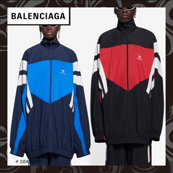 早期完売☆BALENCIAGA ワンサイズ TRACKSUIT ジャケット☆New ...