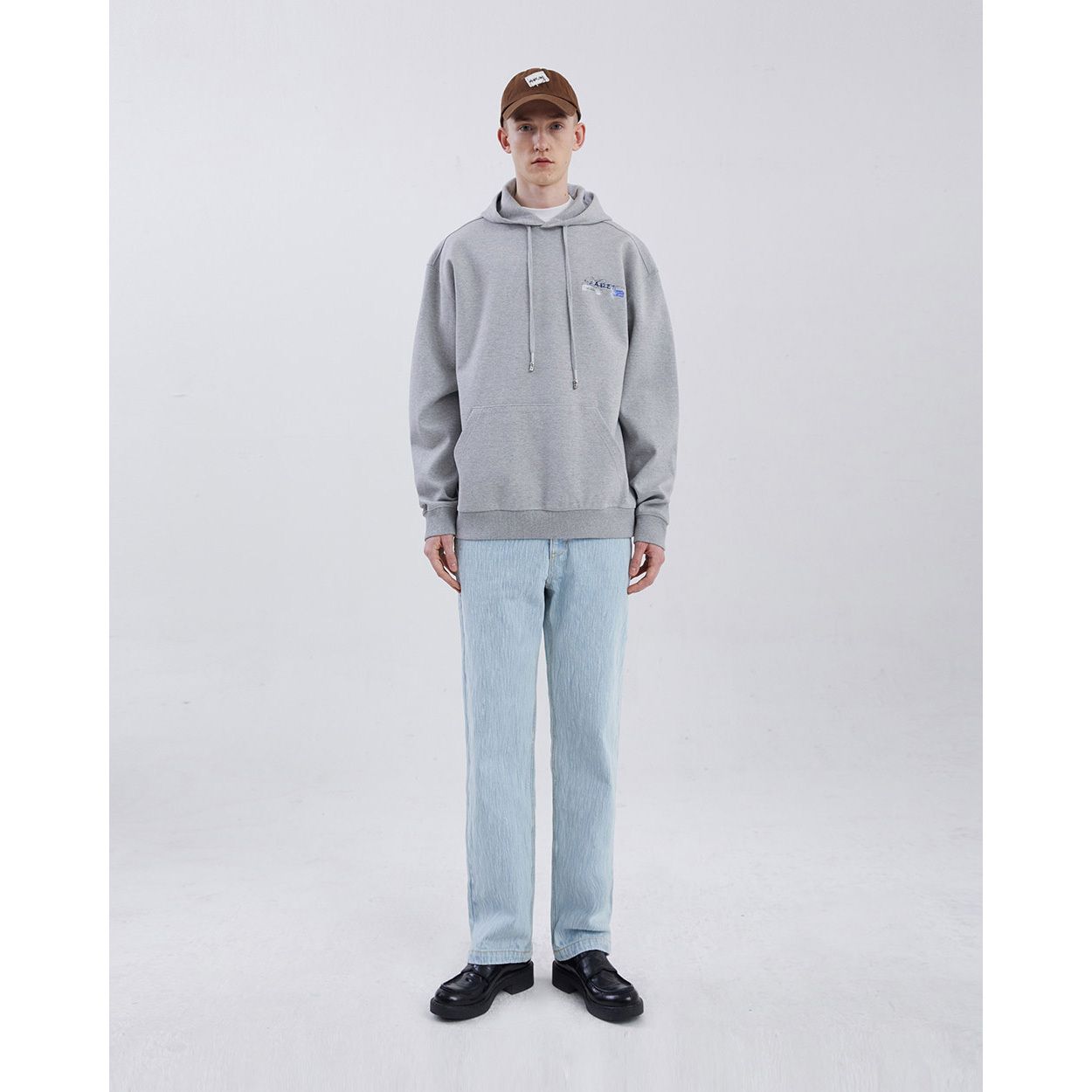 ☆ADER ERROR☆送料込み☆韓国☆フーディ Foil tape logo hoodie ☆ADER ERROR☆送料込み☆韓国☆フーディ Foil tape logo hoodie