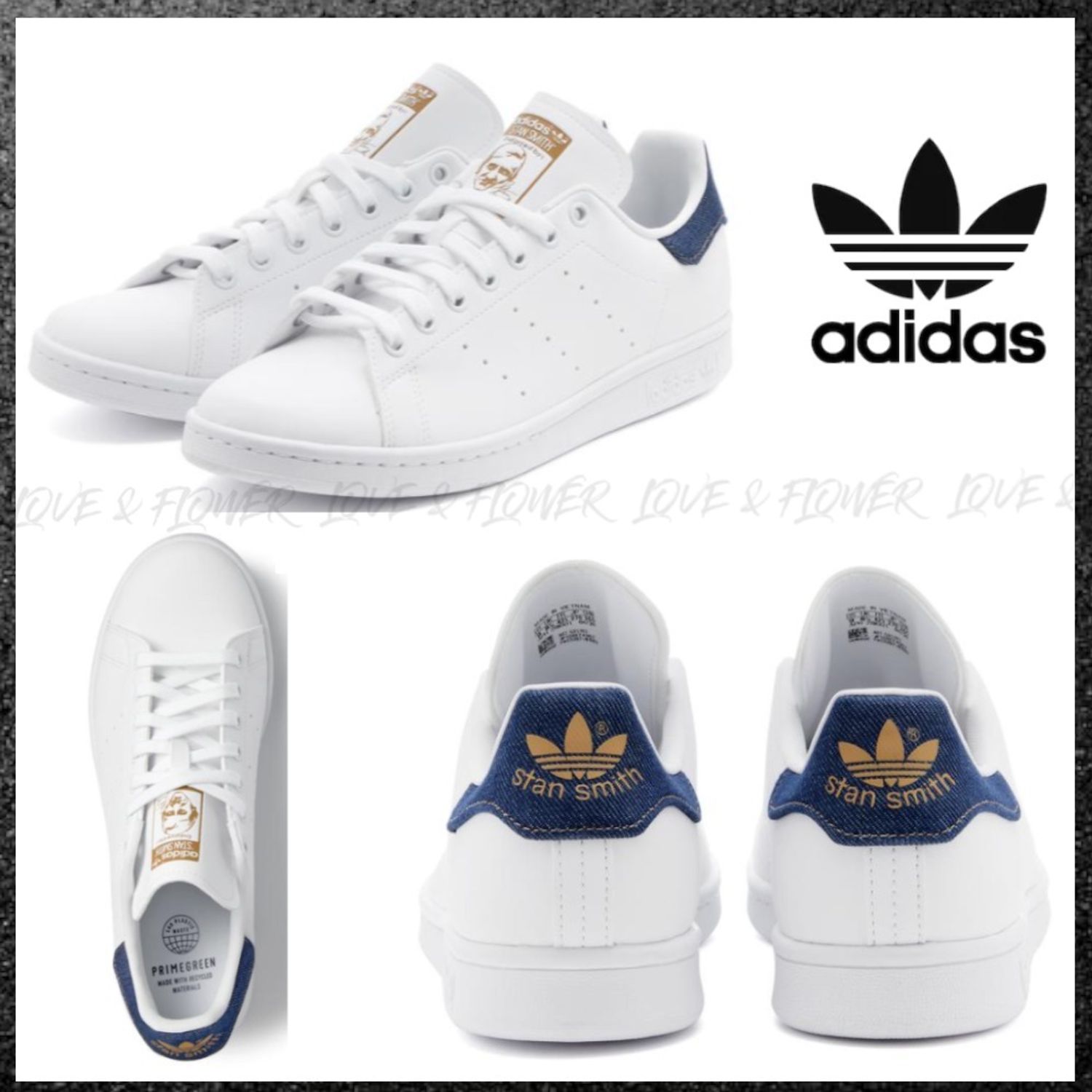 早いもの勝ち Adidas デニムヒールがかっこいい スタンスミス Adidas スニーカー Gx5193 986 Buyma