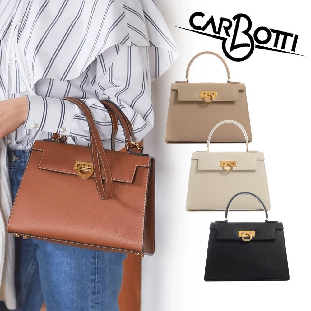関税込 国内発送 Carbotti Elena 243 V2 ハンドバッグ レザー 珍しい CARBOTTI カルボッティ エレナ243 ショルダーバッグ