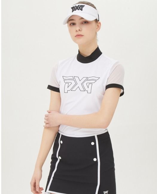 PXG ゴルフウェア レディース バイザーPXGシャツ - メルカリ