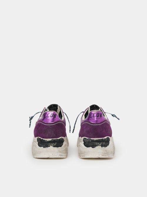 Golden Goose☆Running Sole スニーカー バイオレットヒールタブ ...