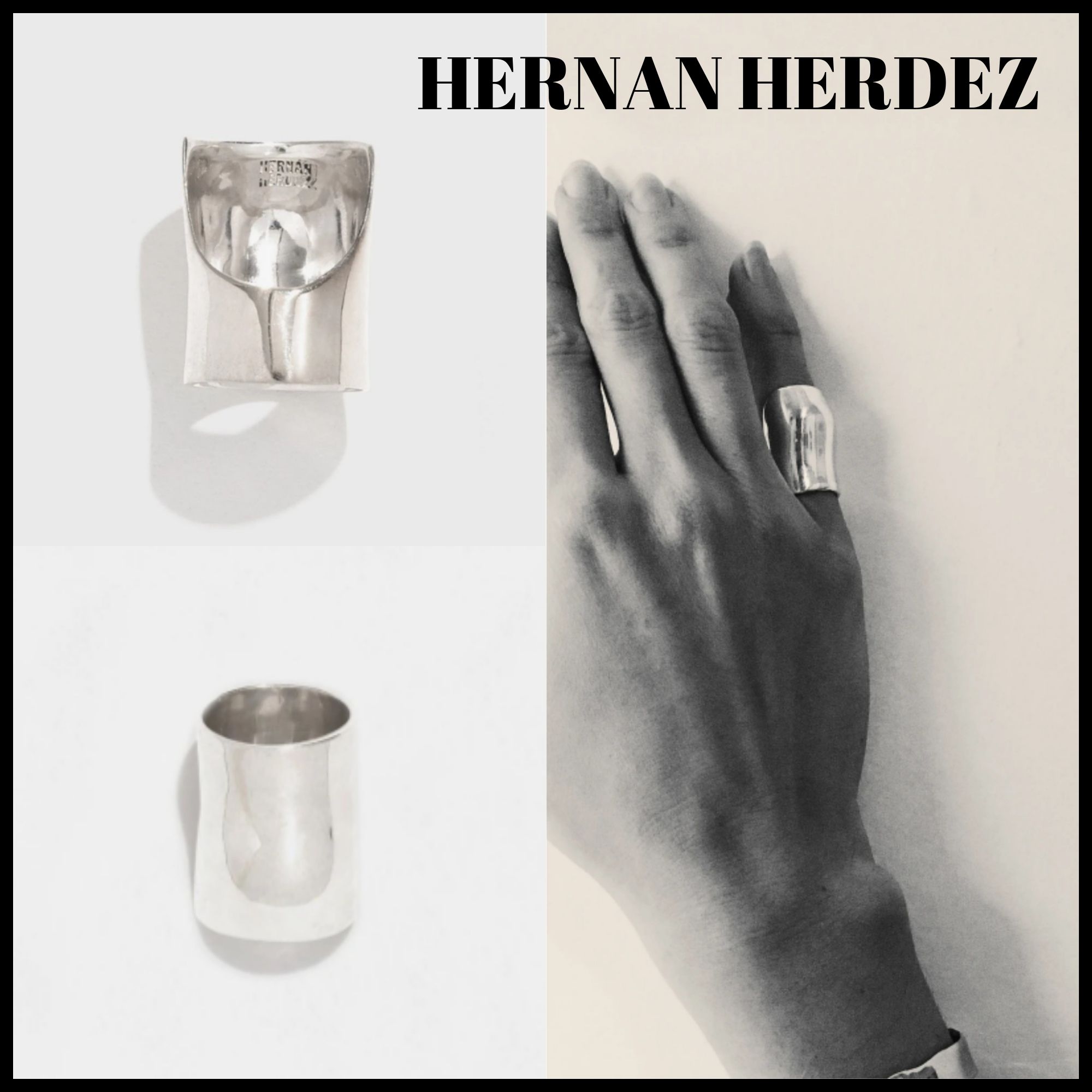 Hernan Herdez ☆オシャレ シルバー リング☆ pinky de plata (Hernan ...