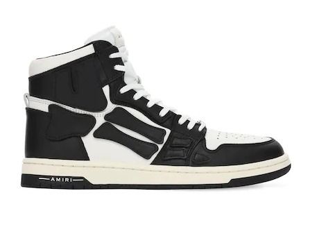 AMIRI*骨のモチーフがポイント☆スケルトンハイカットスニーカー AMIRI*骨のモチーフがポイント☆スケルトンハイカットスニーカー