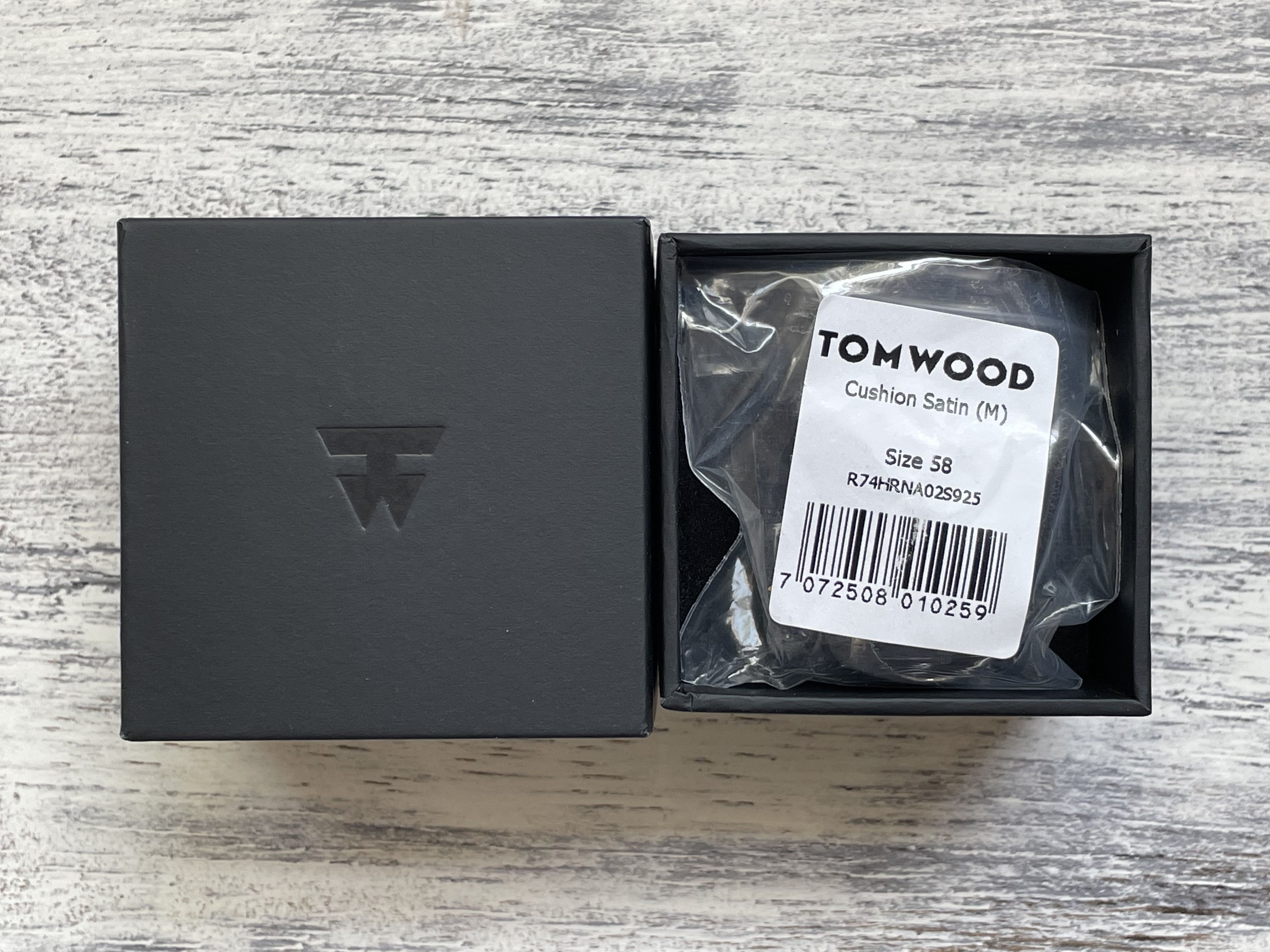□期間限定VIPセール□ Tom Wood Cushion Satin Ring シルバー (Tom □期間限定VIPセール□ Tom Wood Cushion Satin Ring シルバー (Tom