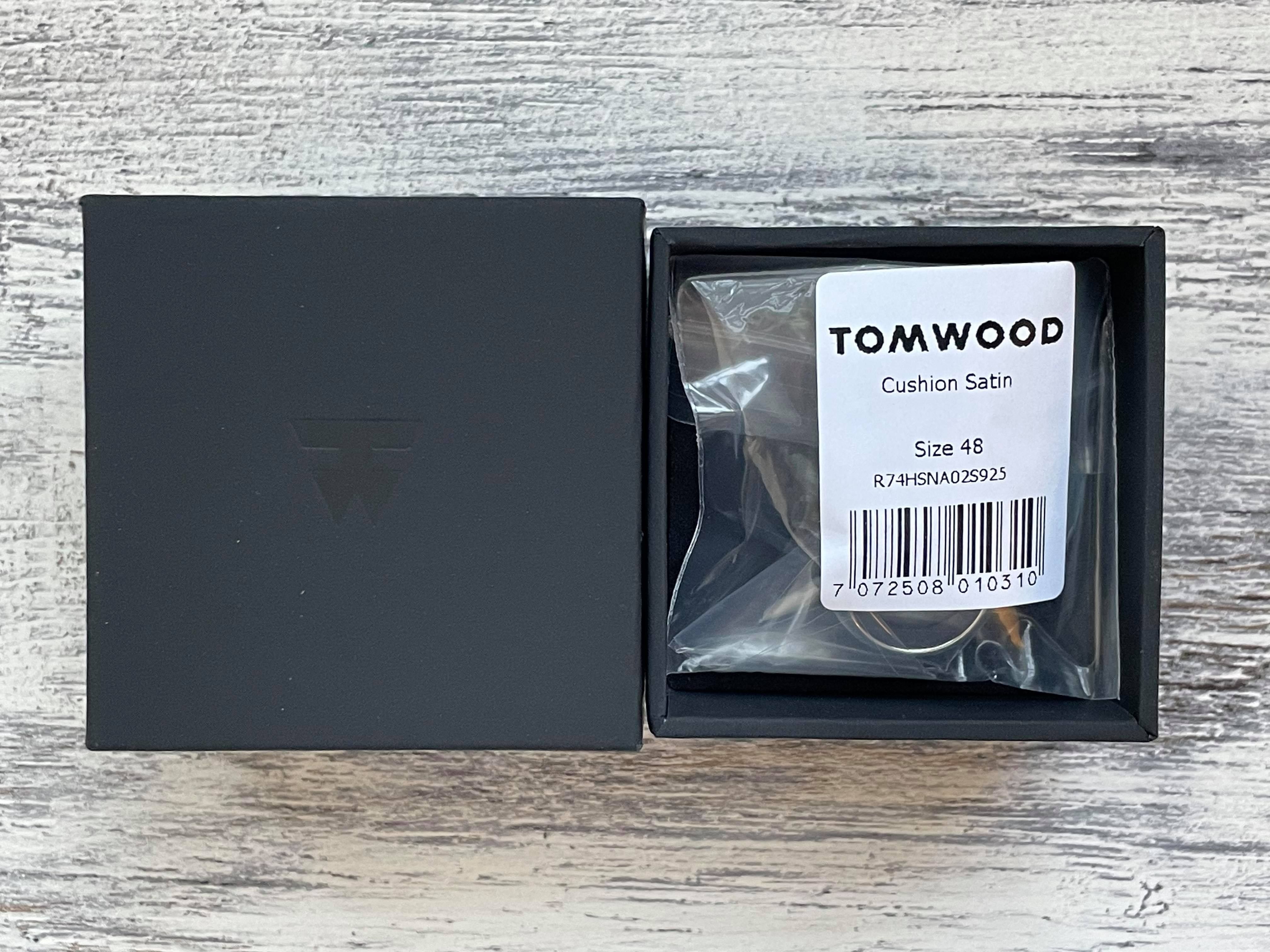 □期間限定VIPセール□ Tom Wood Cushion Satin Ring シルバー (Tom □期間限定VIPセール□ Tom Wood Cushion Satin Ring シルバー (Tom