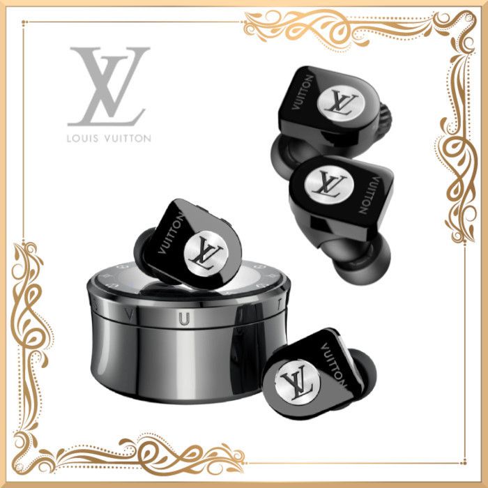 LV 】ルイヴィトン レア!ホライゾンイヤホンブラック (Louis Vuitton 【値下げ品】 イヤホンブラック ホライゾン VUITTON ♡大人気♡LOUIS その他