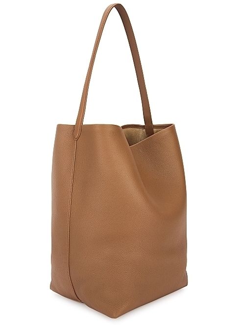 完売 芸能人愛用 The Row N/S Park Tote レザー W1273L129BLPL (The ...