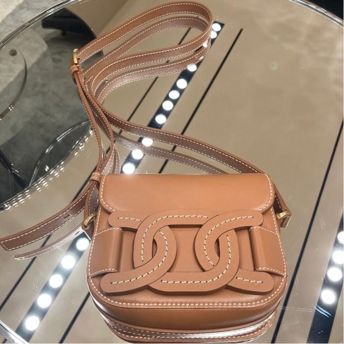 ◇TOD'S◇トッズ ミニ レザー ショルダーバッグ ケイト ステッチ ...