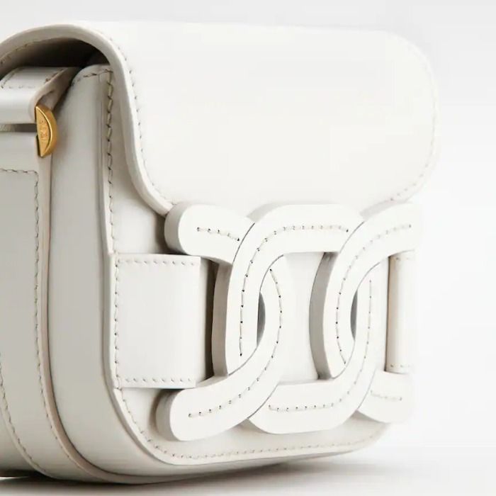 ◇TOD'S◇トッズ ミニ レザー ショルダーバッグ ケイト ステッチ ...