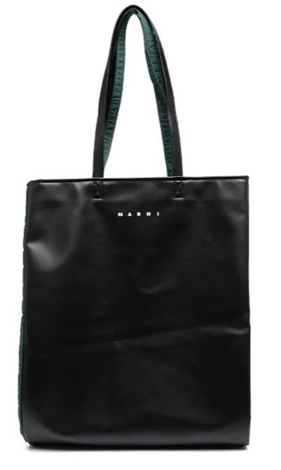 関税送料込【マルニ】メンズ バイカラー トートバッグ 黒 新作 (MARNI 関税送料込【マルニ】メンズ バイカラー トートバッグ 黒 新作 (MARNI
