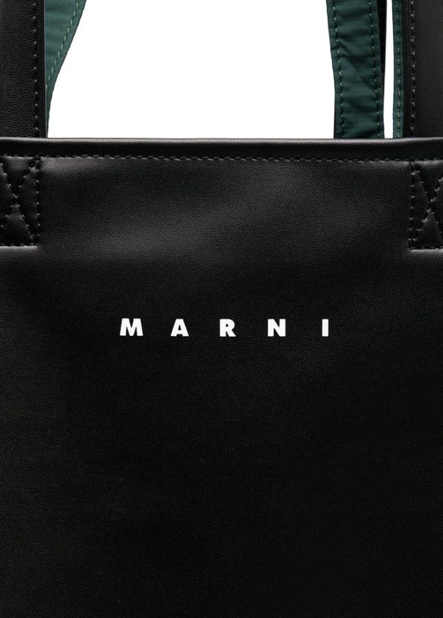 関税送料込【マルニ】メンズ バイカラー トートバッグ 黒 新作 (MARNI 関税送料込【マルニ】メンズ バイカラー トートバッグ 黒 新作 (MARNI