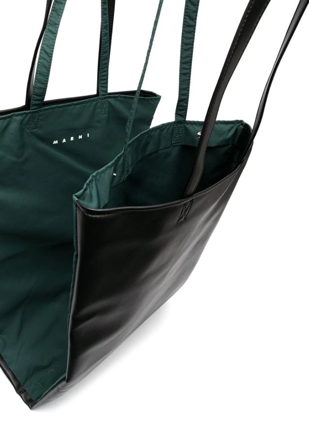 関税送料込【マルニ】メンズ バイカラー トートバッグ 黒 新作 (MARNI 関税送料込【マルニ】メンズ バイカラー トートバッグ 黒 新作 (MARNI