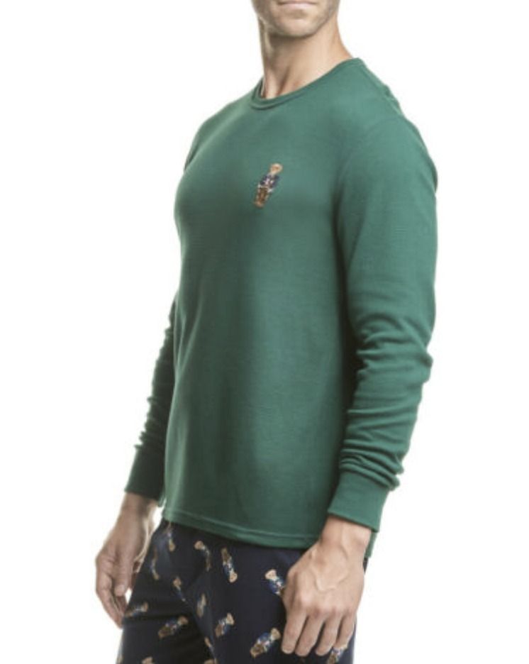 6色から選べる*Ralph Lauren ポロベア ワッフル 長袖Tシャツ (Ralph ...