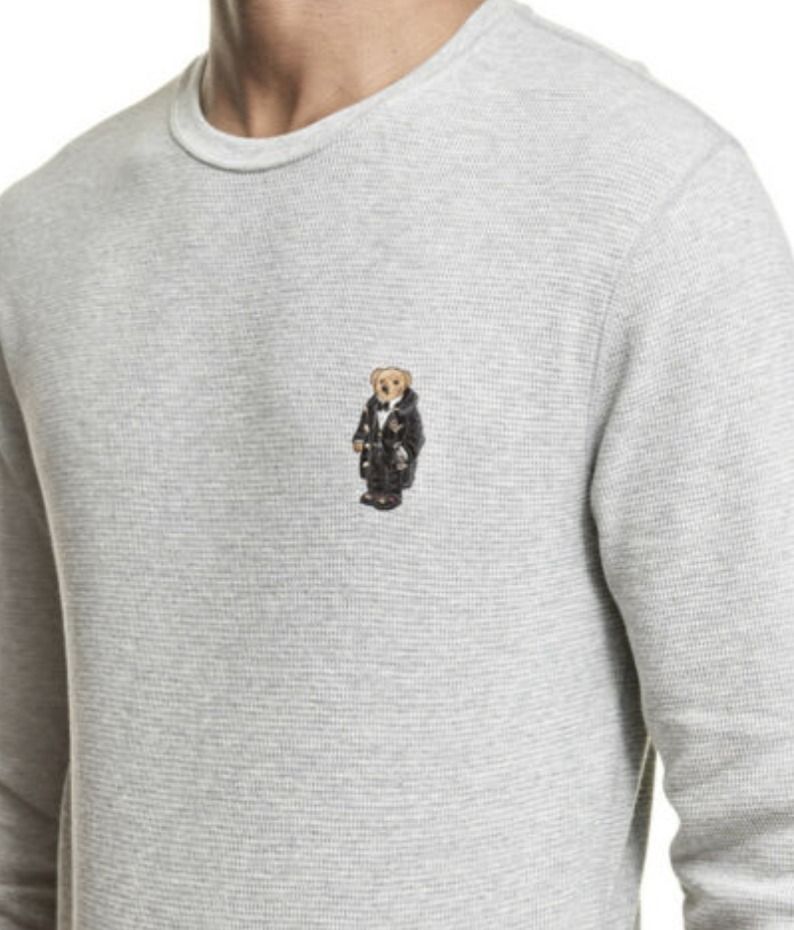 6色から選べる*Ralph Lauren ポロベア ワッフル 長袖Tシャツ (Ralph ...