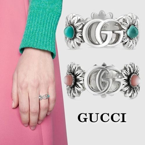 【SALE/60%OFF】 GUCCI 国内正規品 ダブルG リング フラワー - リング