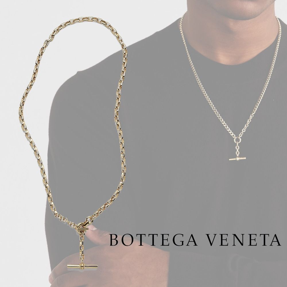 BOTTEGA VENETA*ボッテガヴェネタ*ゴールドチェーンネックレス BOTTEGA VENETA*ボッテガヴェネタ*ゴールドチェーンネックレス