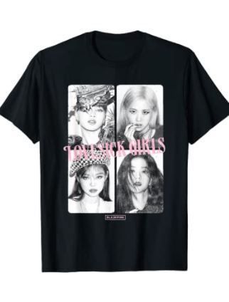 BLACKPINK(ブラックピンク) オフィシャルバンドTシャツ K-POP