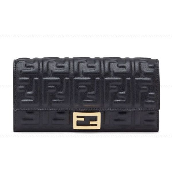 FENDIすぐ届く□国内発□コンチネンタルナッパレザー長財布 (FENDI/長 FENDIすぐ届く□国内発□コンチネンタルナッパレザー長財布 (FENDI/長