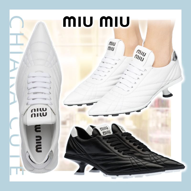 miu miu デニム調ヒールサンダル 日本未入荷